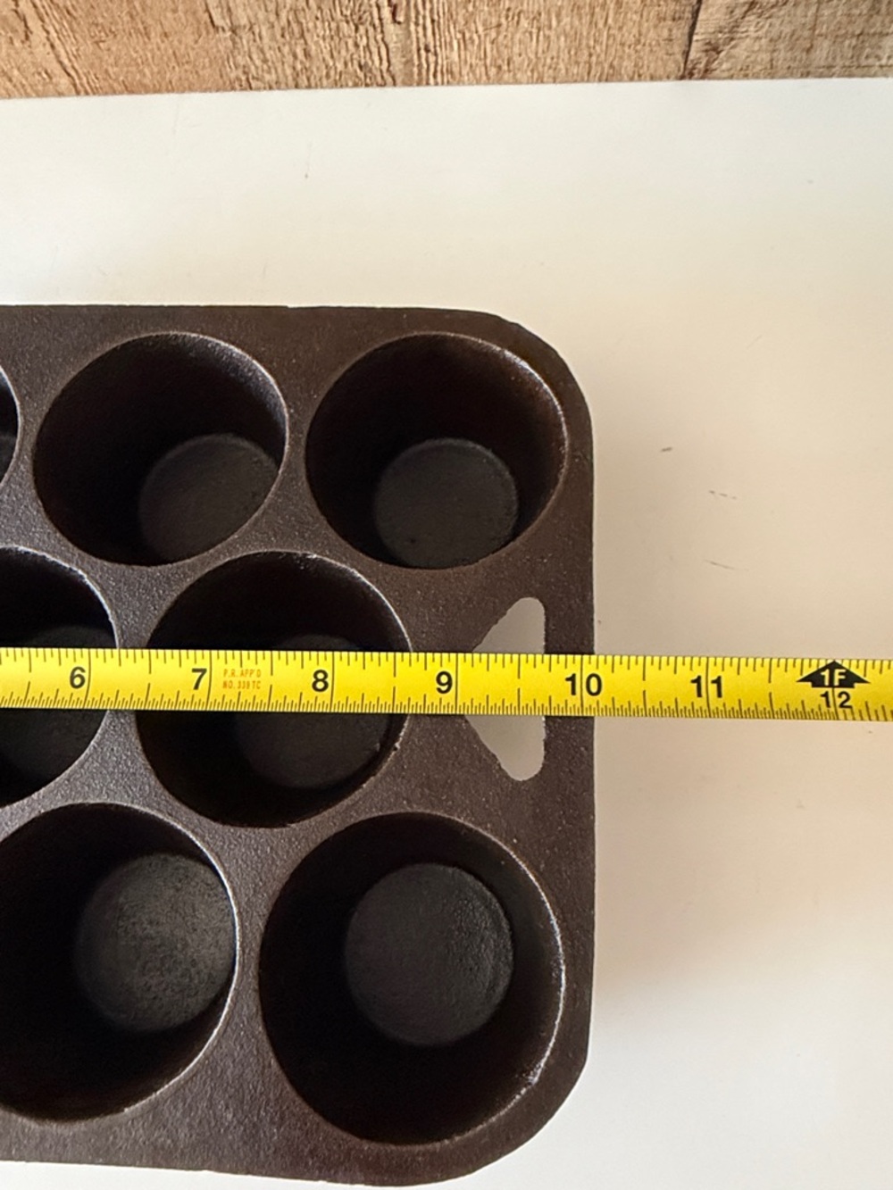 Vintage BSR Cast Iron Biscuit Muffin Pan - Picture 9 of 13